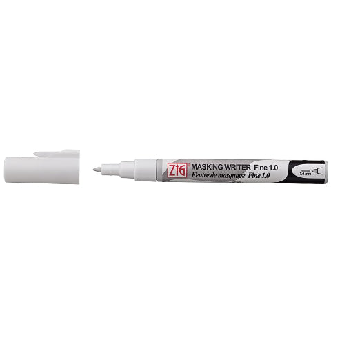 ZIG Masking Writer FINE Professional-Quality, for Artists, Beginners, Kids, Non-Toxic, for Illustration, Watercolor and Calligraphy Made in Japan