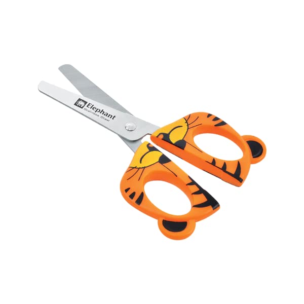 Elephant Animal Paradise Scissors (TIGER) MADE IN THAILAND.