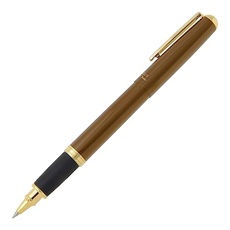 OHTO CELSUS Ceramic Roller Pen Water Ball Pen CB-15C-BR (Brown Body & Black Refill 0.7 mm for Signature, Writing, Lettering Pens Beautiful Box Packing Professional quality, Made in Japan