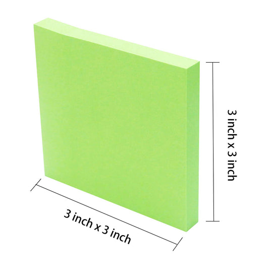 Elephant Sticky Note STD 3X3 Rain Forest Self-Stick Notes, 5 Pads, 460 Sheets/Pad, Assorted Colors Stickies, Easy to Post Notes for Study, Works, Daily Life Made in Germany