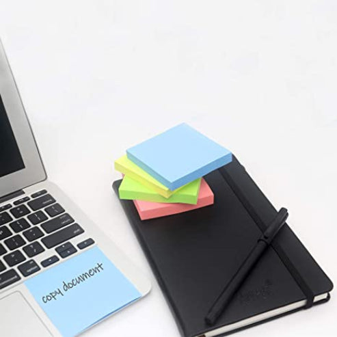 Elephant Sticky Note STD 2X3 Neon Green Color, Self -Stick Notes 100 Sheet/Pad (PACK OF 1),Colors Stickers , Made in Germany