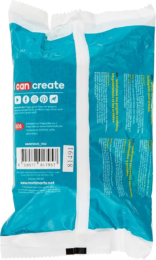 Mont Marte MMSP0021 Signature Plaster Cloth Wrap, 10cm x 4.5m.