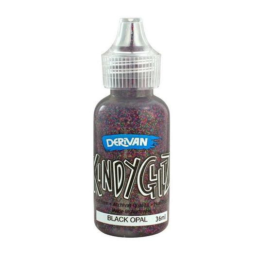 Derivan Kindy Glitz Black Opal - Glitter Glue