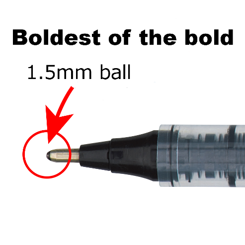 OHTO Fude 1.5mm Ballpoint Pen, Green (CFR-150FB-Green)