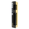 OHTO CR01 Ceramic Rollerball Pen, 0.7mm Fine Point, Thick Aluminum Barrel with Brass Components, Matte Black, Refillable Water-Based Black Ink, CR01-MBK