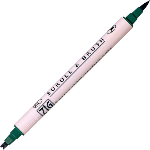 ZIG MEMORY SYSTEM SCROLL & BRUSH 8 colors set A