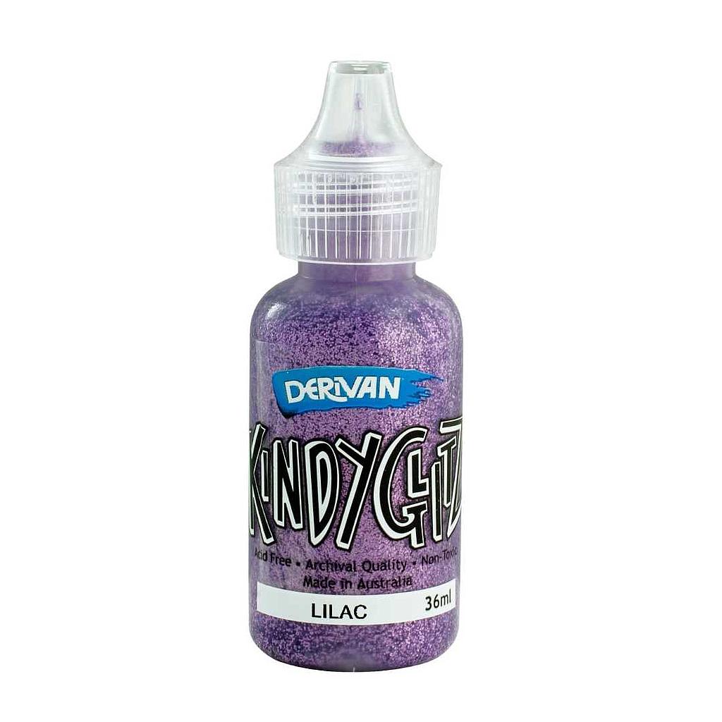 Derivan Kindy Glitz Lilac - Glitter Glue