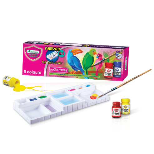 MASTER ART POSTER COLOUR JITRAKORNNOI SET 15ML. 6C