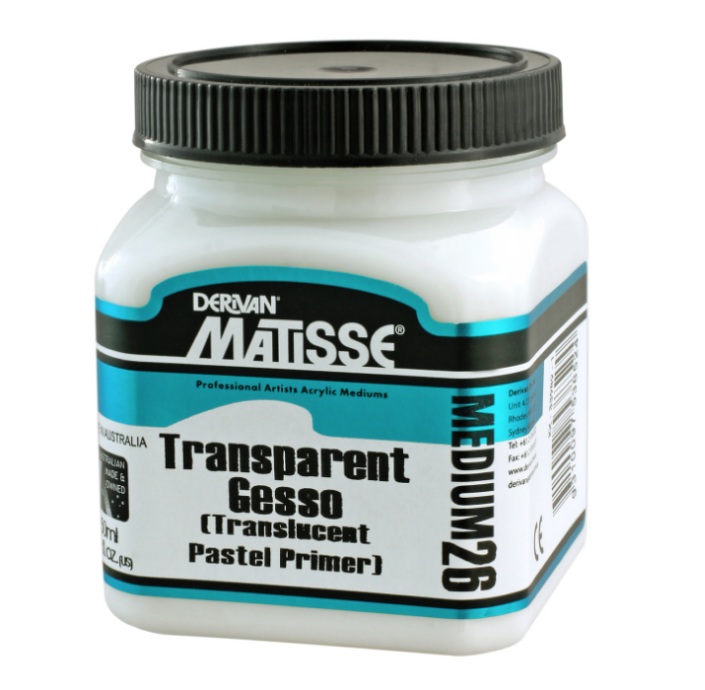 DERIVAN MATISSE MM26 | Transparent Gesso - Pastel Primer