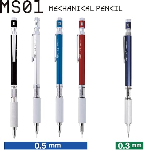 Ohto Mechanical Pencil 0.5mm MS01-SP5-SV