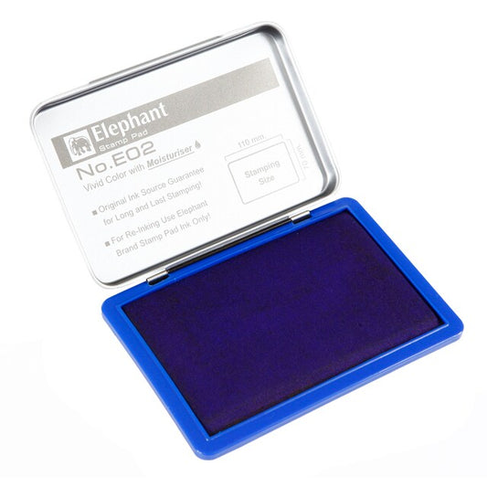Stamp Pad Blue Elephant E02B