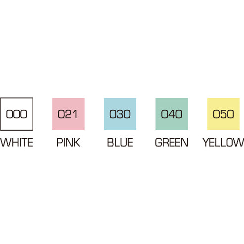 ZIG POSTERMAN DRY-WIPE M 5 colors set