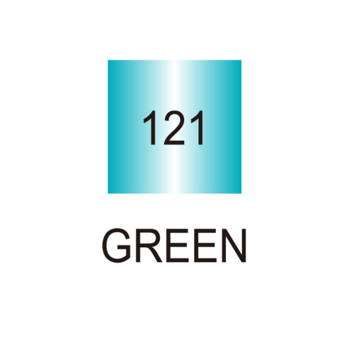 ZIG CLEAN COLOR DOT Metallic 121 GREEN