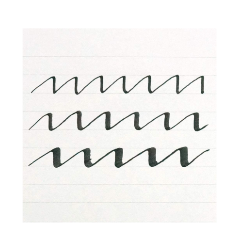 Zig Calligraphy Pen Set – 3mm Board Tip Blue & Green Ink, Smooth Flow Water-Based Ink for Elegant Hand Lettering, Journaling, Greeting Cards & Art Projects. AP-Certified Japan