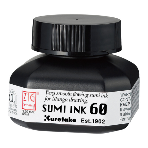 ZIG CARTOONIST SUMI INK 60BLACK