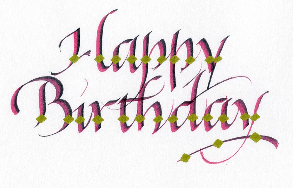 ZIG MEMORY SYSTEM CALLIGRAPHY Metallic Colours 6 colors set