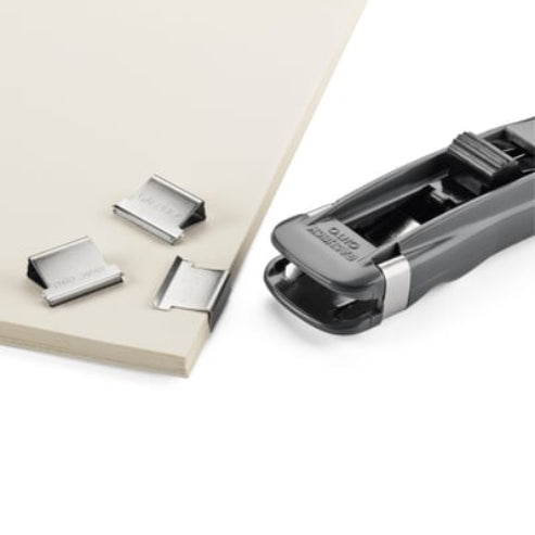 OHTO GGS-3E GACHUCK Non-staple Binding Clip Environmental Clip Smart Clip Stainless Steel Clip Metal Clip 30pcs