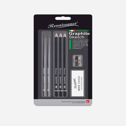 Renaissance Graphite Sketch Set