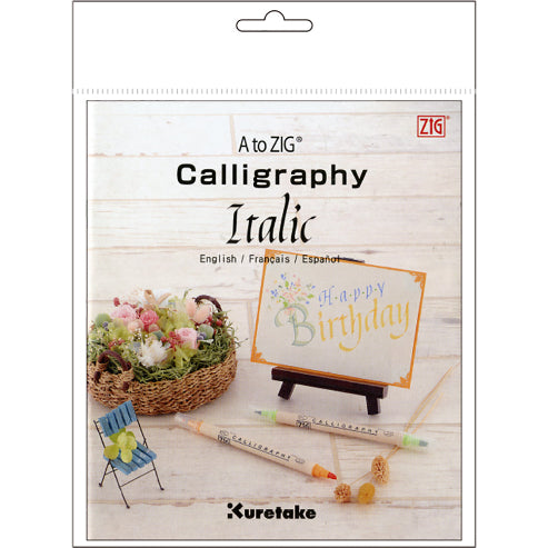 A to ZIG Calligraphy Italic