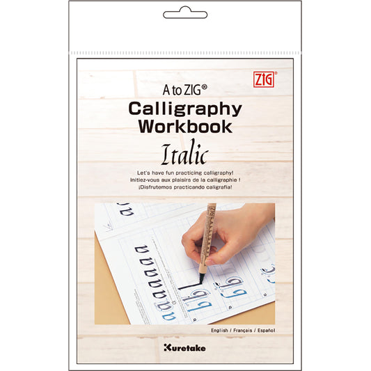 A to ZIG Calligraphy Workbook Italic