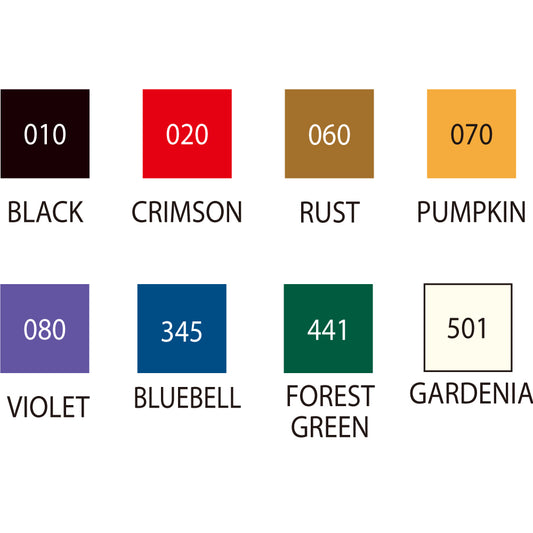 ZIG ACRYLISTA Chisel 8 colors setCHIC/MODERN