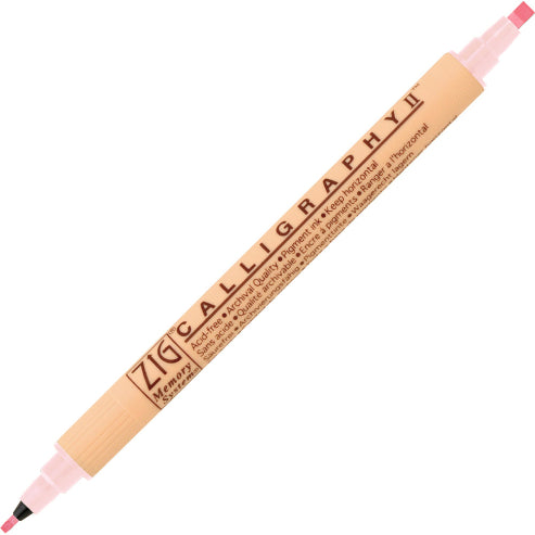 ZIG MEMORY SYSTEM CALLIGRAPHY MARKERS 24 COLORS TIP SIZE: 2 mm & 3.5 mm