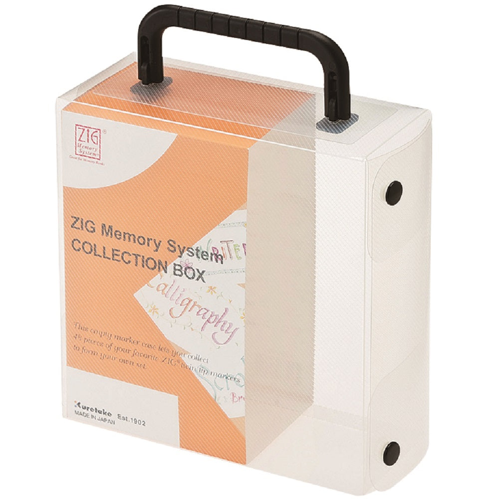ZIG MEMORY SYSTEM COLLECTION BOX (Empty case for twin tip marker)MS-40