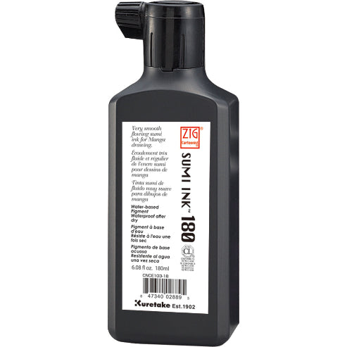 ZIG CARTOONIST SUMI INK 180BLACK