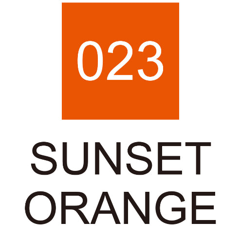 ZIG Letter Pen COCOIRO Refill Extra Fine SUNSET ORANGE