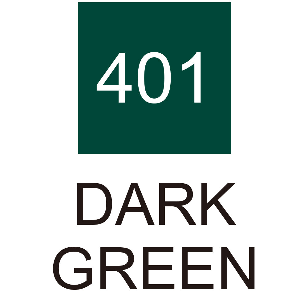 ZIG Letter Pen COCOIRO Refill Extra FineDARK GREEN