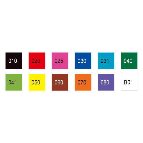 ZIG FABRICOLOR TWIN 12 colors set