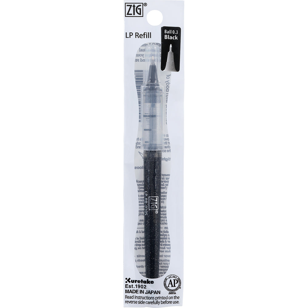 ZIG Letter Pen COCOIRO Refill Brush BLACK