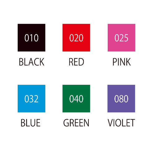 ZIG CLEAN COLOR DOT 6 COLOR SET