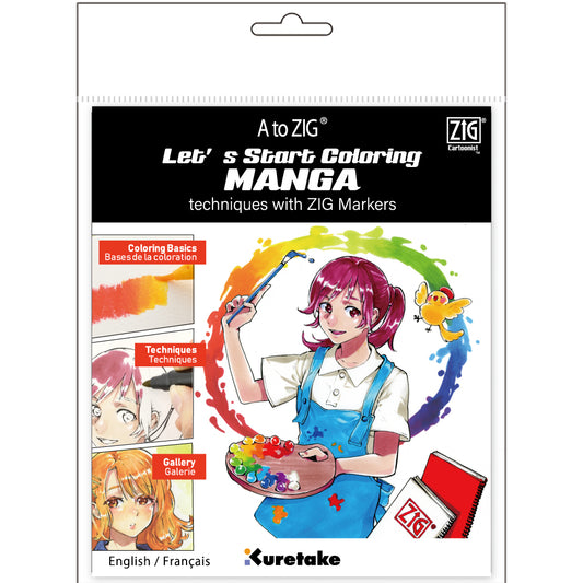 A TO ZIG LET'S START COLORING MANGA (INTX400-802)