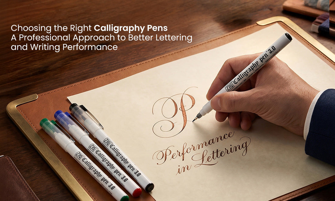 Choosing the Right Calligraphy Pens: A Professional Approach to Better Lettering and Writing Performance