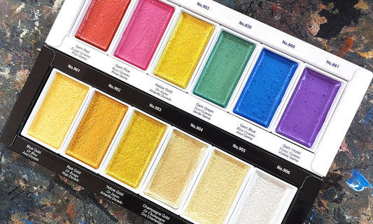 Metallic Water Colors Gansai Tambi: Everything You Need to Know – Mello Store