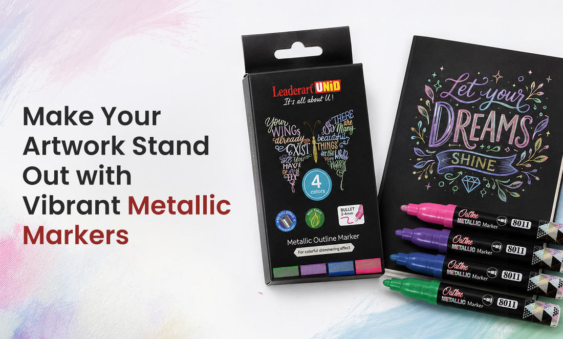 Make Your Artwork Stand Out with Vibrant Metallic Markers | Mello Store