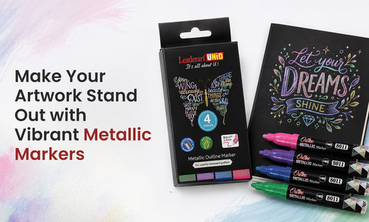 Make Your Artwork Stand Out with Vibrant Metallic Markers | Mello Store