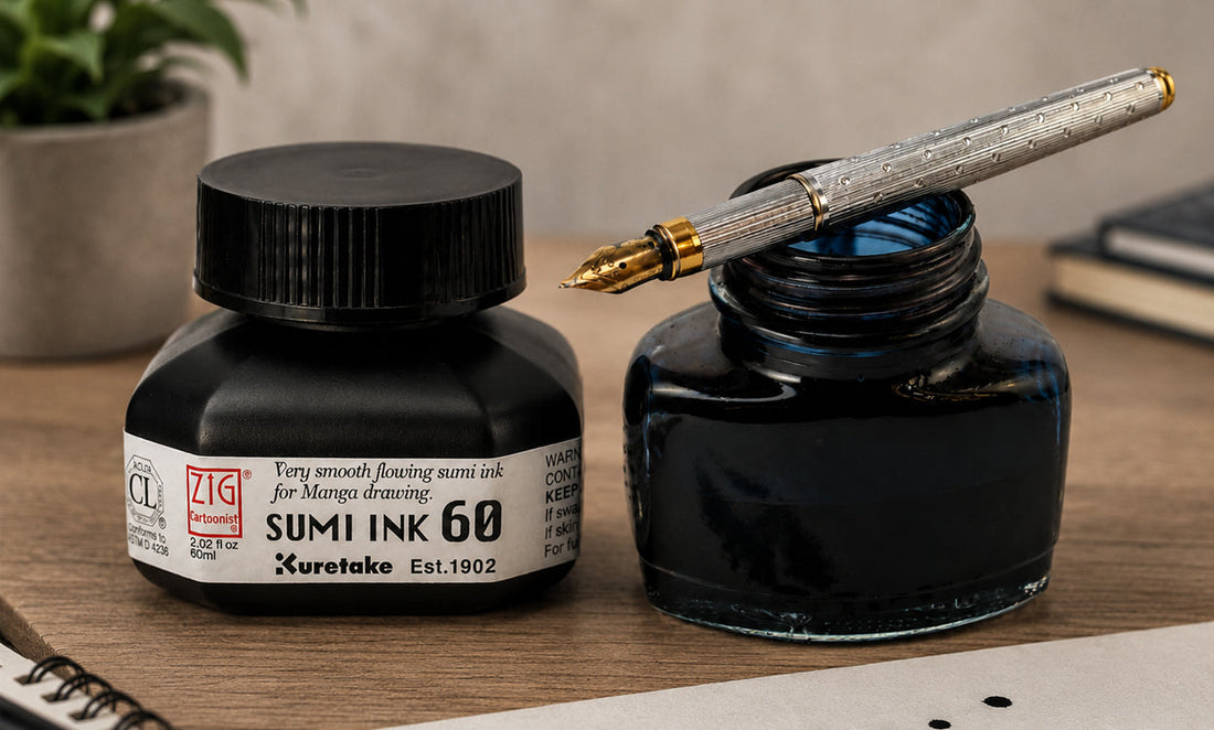 Sumi Ink vs Regular Ink: Which One is Better for Artists?