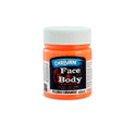 Derivan Australian Face Body & Finger Face Paint For Makeup 40ml - Fluorescent Orange