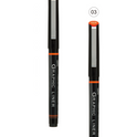 OHTO JAPAN Graphic Liner Needle Point Rollerball Drawing Pen [005-03] Pack Of 2.
