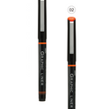 OHTO JAPAN Graphic Liner Needle Point Rollerball Drawing Pen [02] Pack Of 2.