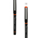 OHTO JAPAN Graphic Liner Needle Point Rollerball Drawing Pen [05-10] Pack Of 2.