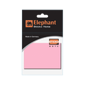 Elephant Sticky Note STD 3X3 Pastel Pink Color, Self -Stick Notes 100 Sheet/Pad (PACK OF 1),Colors Stickers , Made in Germany