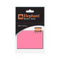 Elephant Sticky Note STD 3X3 Neon Pink Color, Self -Stick Notes 100 Sheet/Pad (PACK OF 1),Colors Stickers , Made in Germany