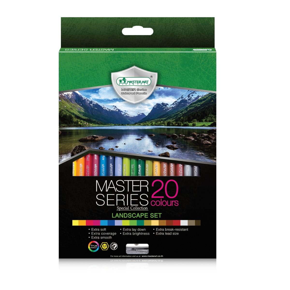MASTERARTART Master Series Landscape Wood paint 20 Colors.[PACK OF 1]