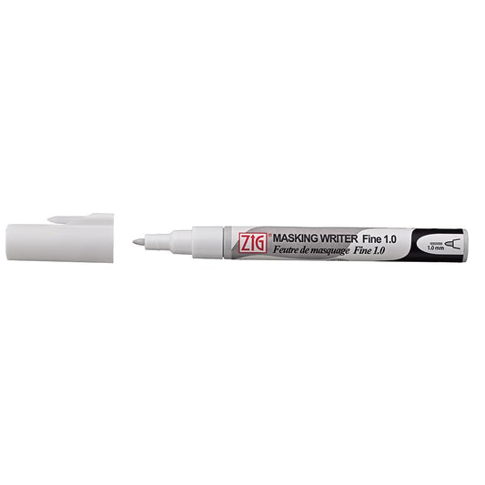 ZIG Masking Writer FINE Professional-Quality, for Artists, Beginners, Kids, Non-Toxic, for Illustration, Watercolor and Calligraphy Made in Japan