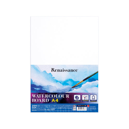 Renaissance Watercolor Paper Board 200GM A4