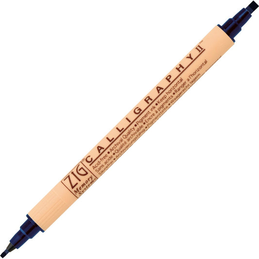 ZIG MEMORY SYSTEM CALLIGRAPHY MARKERS 24 COLORS TIP SIZE: 2 mm & 3.5 mm