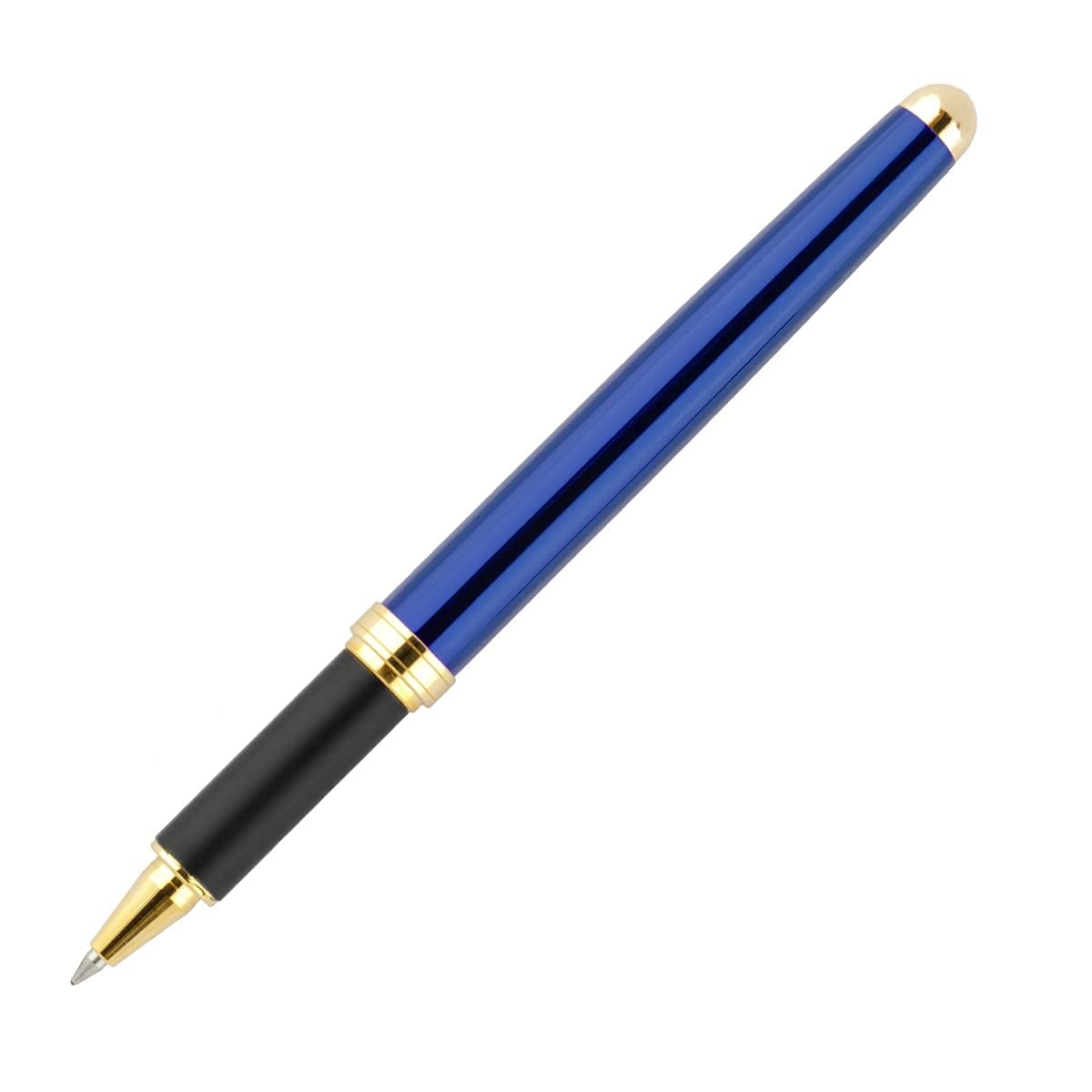 OHTO Liberty G Ceramic Roller Pen Water Ball Pen CB-10NBL-BL (Blue Body & Black Refill 0.7 mm for Signature, Writing, Lettering Pens Beautiful Box Packing Professional quality, Made in Japan